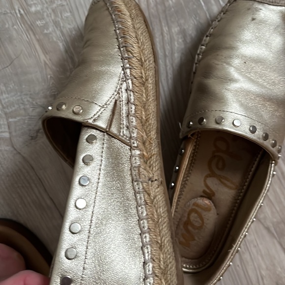 Women’s Sam Edelman Krista espadrilles size 7 in gold - Picture 3 of 7
